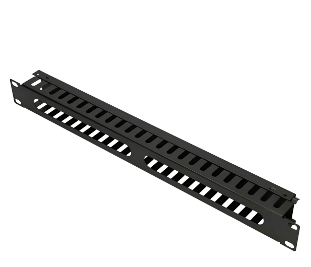 ExtraLink  Organizer kabli 19" 1U z zaślepką (czarna) - 1323223 - zdjęcie